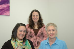 Kacie Beck, Lisa Casler Haun, Donna Edwards