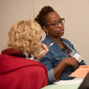 photograph of Kristi Paguio and Chaundra Randle.