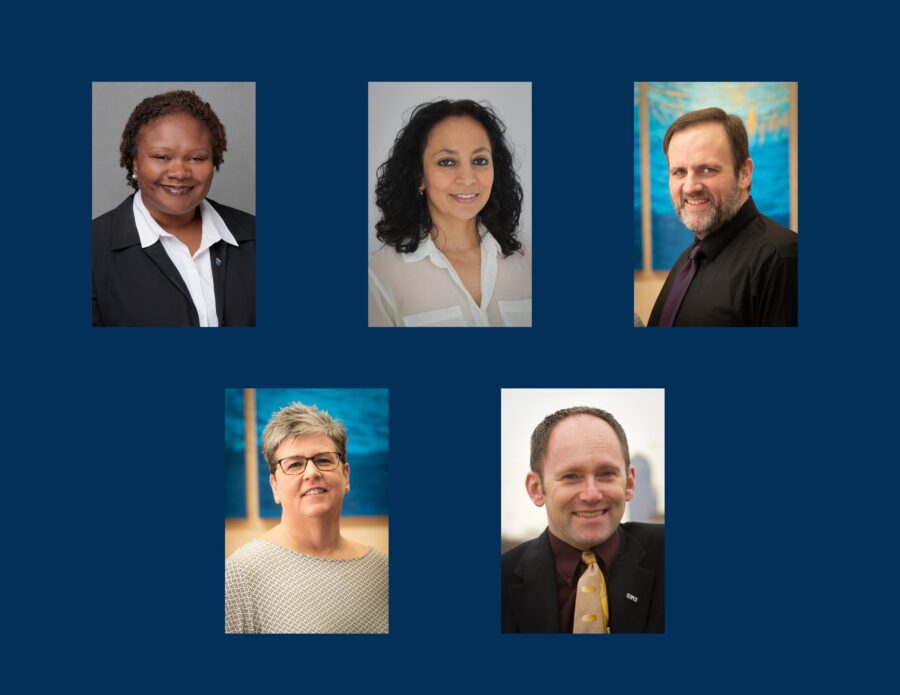 Photo collage of 2021 ASWB Nominating Committee