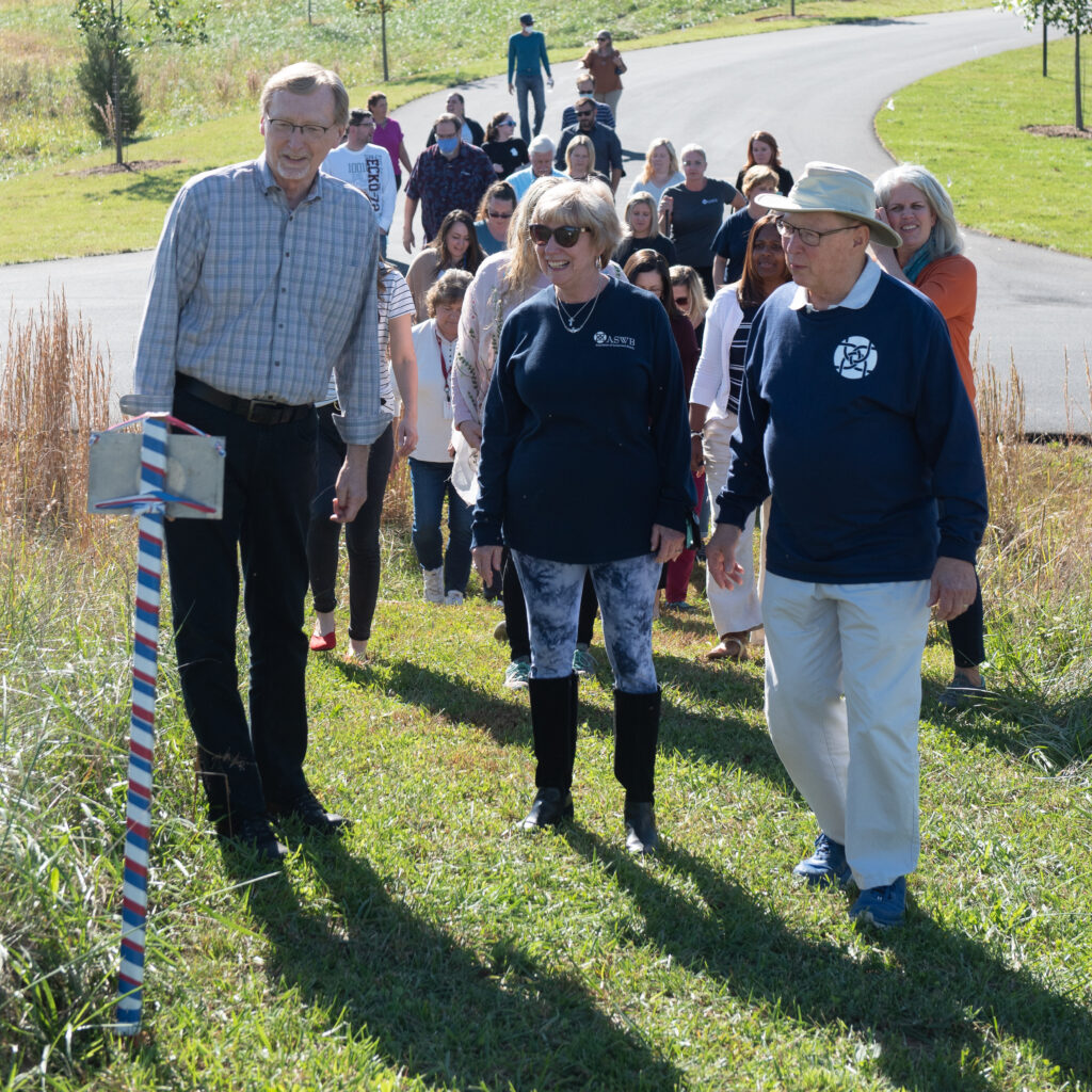 Photograph of hiking group