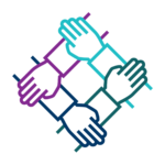 illustration of hands clasping