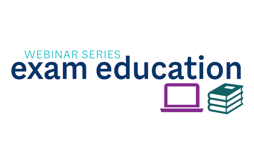 exam education webinar series logo