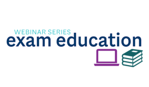 exam education webinar series logo