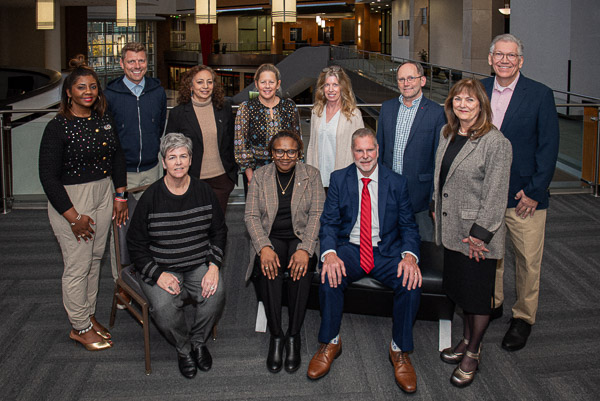 Photograph of the ASWB Board of Directors, including new members elected at the 2025 Annual Meeting.