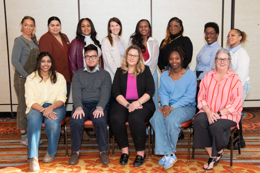 Group photo of the social workers who served on the Associate/Social Service Worker Examination standard setting panel
