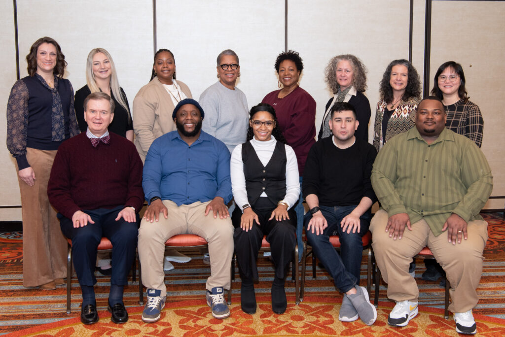 Group photograph of the social workers who served on the Masters Examination standard setting panel